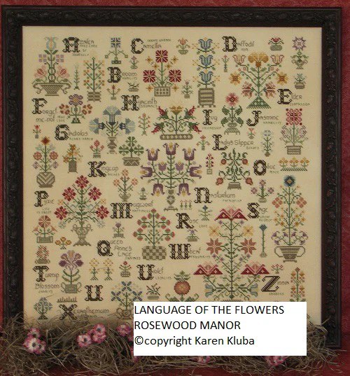 Language of the Flowers - Cross Stitch Pattern