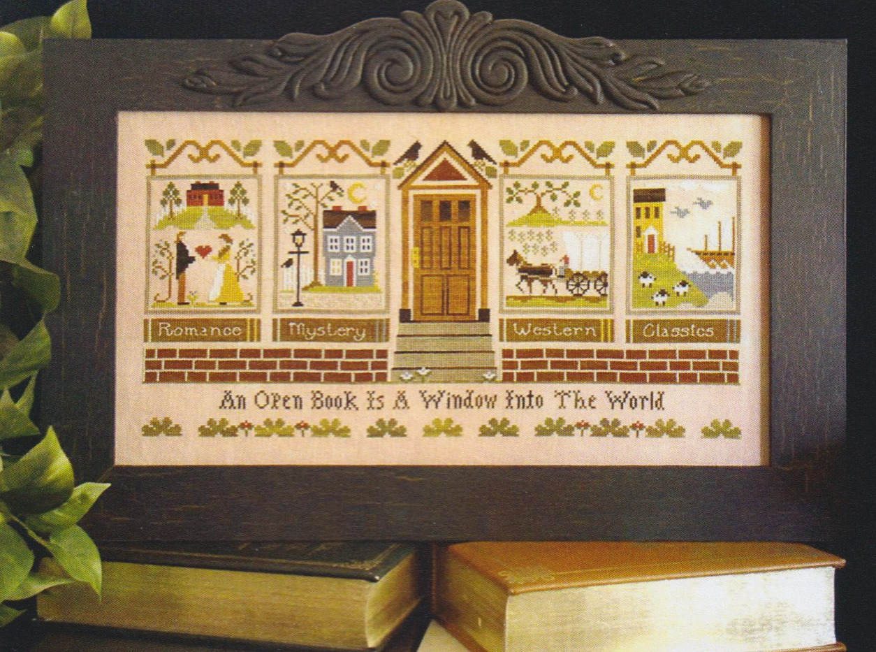 Library, The - Cross Stitch Pattern