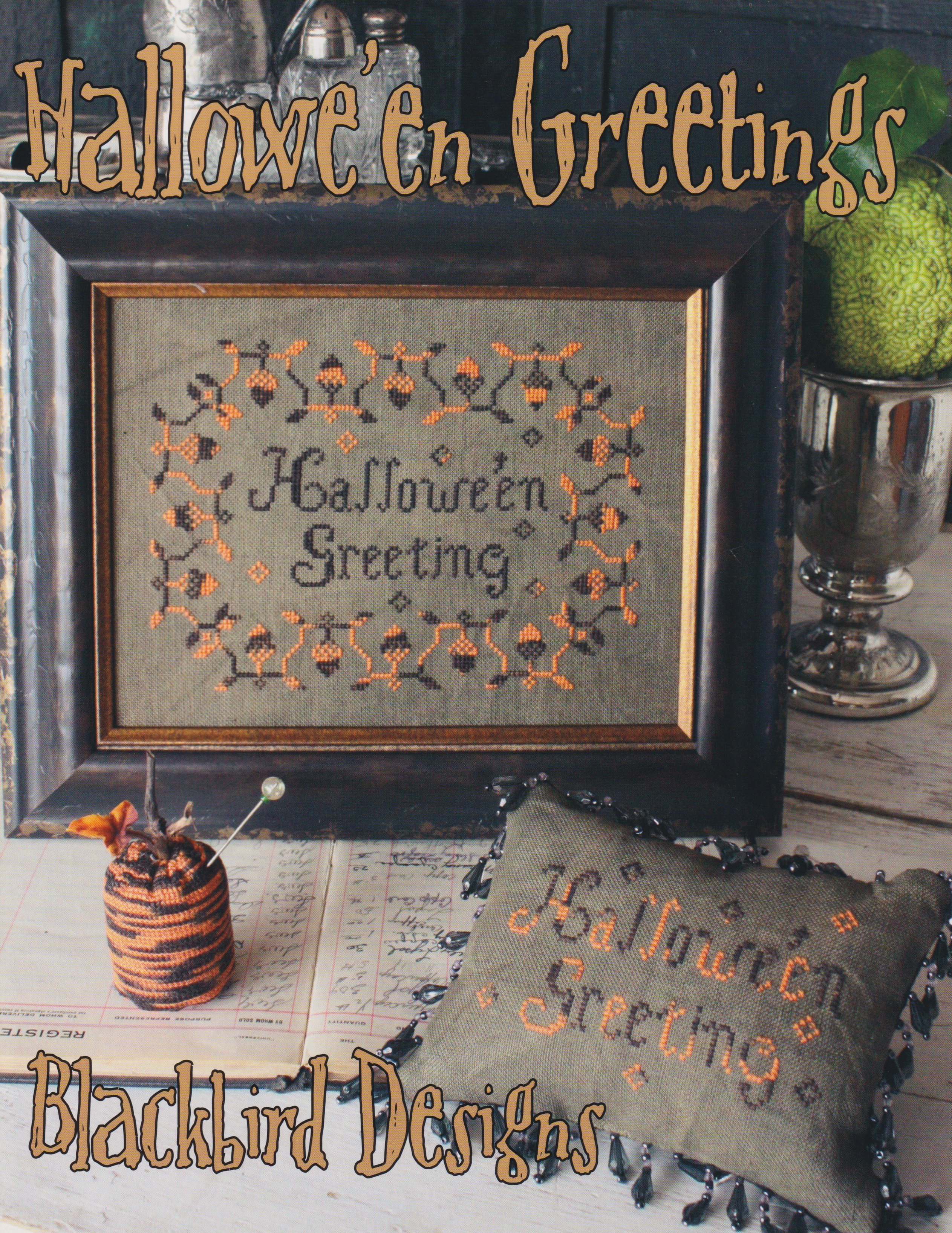 Halloween Greetings - Cross Stitch Pattern