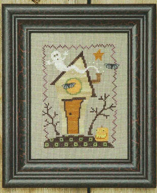 Ghostie Manor - Cross Stitch Pattern