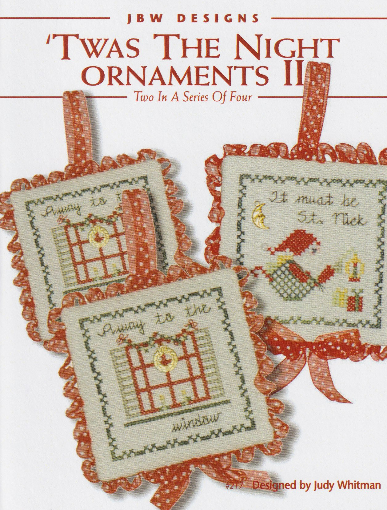 Twas The Night Ornaments II - Cross Stitch Pattern