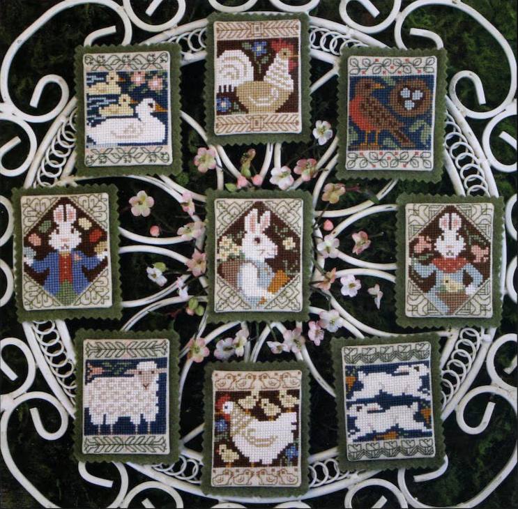 Signs of Spring (Book 163) - Cross Stitch Pattern