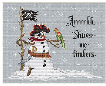 Shiver Me Timbers - Cross Stitch Pattern