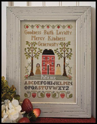 Virtue Sampler - Cross Stitch Pattern