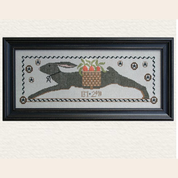 Totin' Hare, The - Cross Stitch Pattern