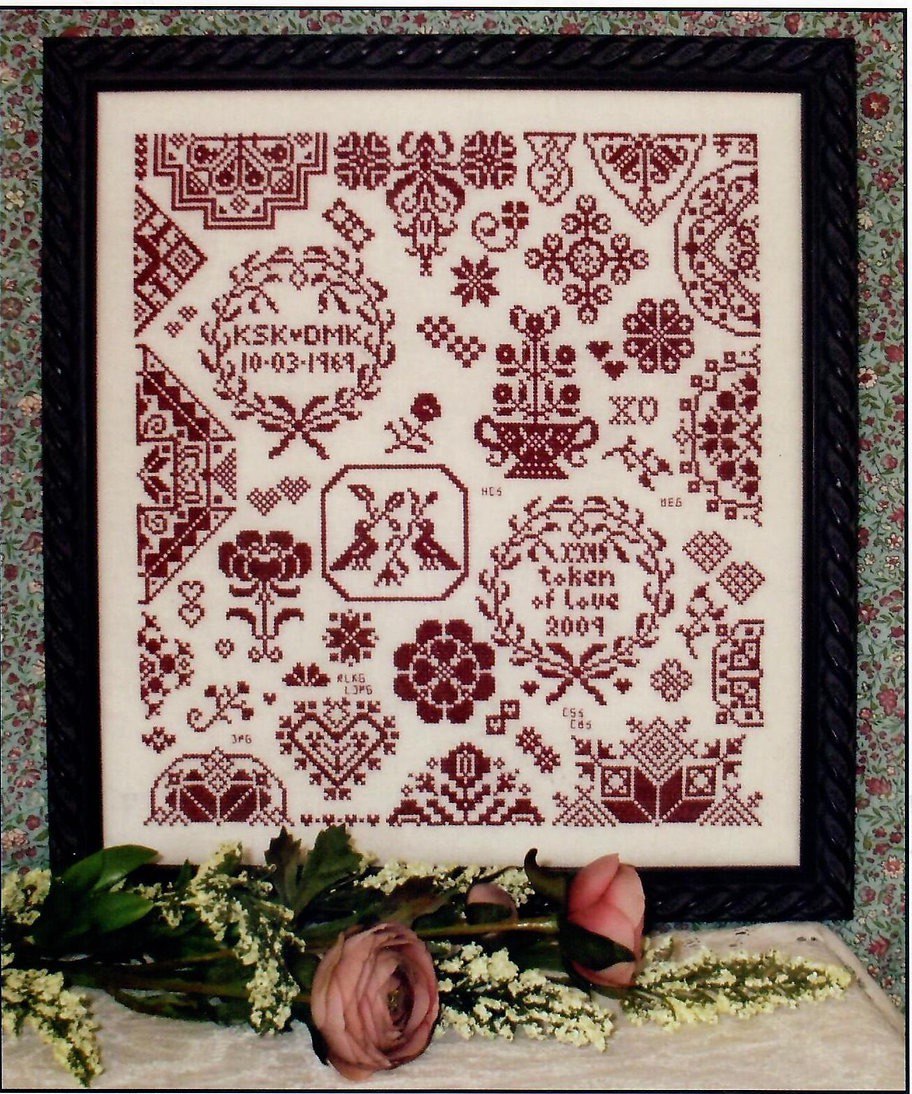 My Token Of Love - Cross Stitch Pattern