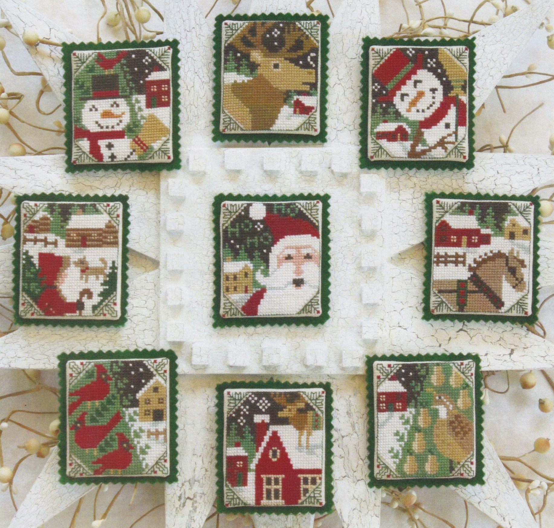 Snowy Nights (Book 166) - Cross Stitch Pattern