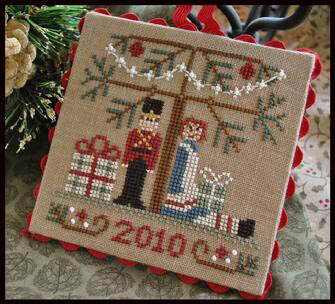 Ornament 10 - Under the Tree - Cross Stitch Pattern