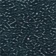 Mill Hill 10003 Black Magnifica Beads - Size 12/0, zoomed in. Select this picture to zoom back out.
