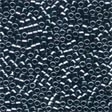 Mill Hill 10004 Jet Magnifica Beads - Size 12/0, zoomed in. Select this picture to zoom back out.