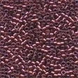 Mill Hill 10016 Royal Plum Magnifica Beads - Size 12/0, zoomed in. Select this picture to zoom back out.