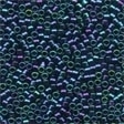 Mill Hill 10021Brilliant Blue Green Magnifica Bead Size 12/0, zoomed in. Select this picture to zoom back out.