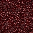 Mill Hill 10033 Antique Cranberry Magnifica Bead - Size 12/0, zoomed in. Select this picture to zoom back out.
