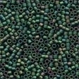 Mill Hill 10040 Autumn Green Magnifica Beads - Size 12/0, zoomed in. Select this picture to zoom back out.