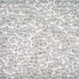 Mill Hill 10057 Crystal Clear Magnifica Beads - Size 12/0, zoomed in. Select this picture to zoom back out.