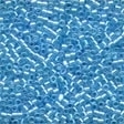 Mill Hill 10058 Sheer Aqua Magnifica Beads - Size 12/0, zoomed in. Select this picture to zoom back out.