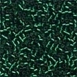 Mill Hill 10081MH Brilliant Green Magnifica Bead - Size 12/0, zoomed in. Select this picture to zoom back out.