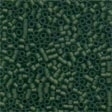 Mill Hill 10097 Matte Olive Magnifica Beads - Size 12/0, zoomed in. Select this picture to zoom back out.