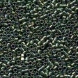 Mill Hill 10102 Opl Autumn Green Magnifica Beads - Size 12/0, zoomed in. Select this picture to zoom back out.