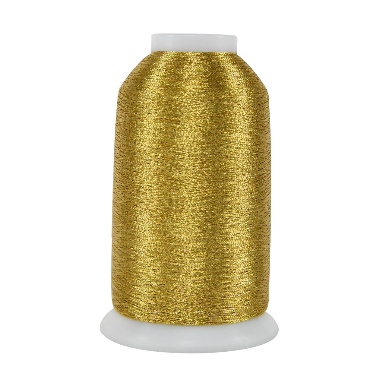 Metallic Cone Thread 3280yd Military Gold