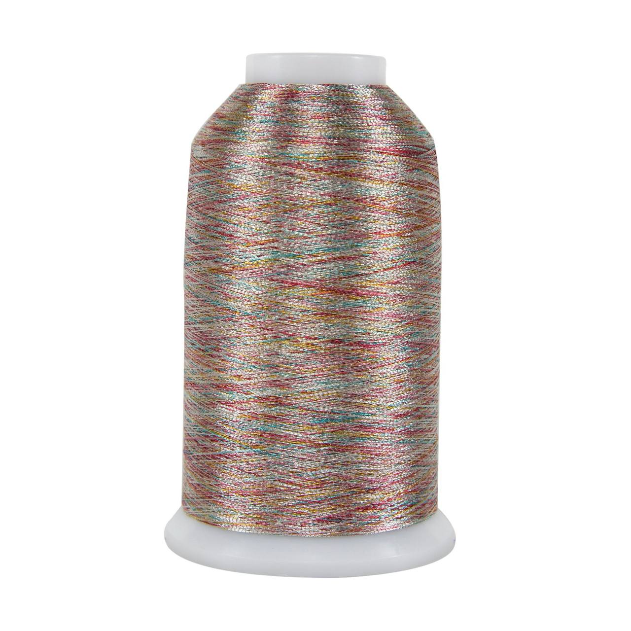 Metallic Cone Thread 3280yd Variegated Silver 031