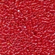 Mill Hill 10114 Cherry Red Magnifica Beads - Size 12/0, zoomed in. Select this picture to zoom back out.