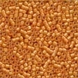 Mill Hill 10119 Pumpkin Magnifica Beads - Size 12/0, zoomed in. Select this picture to zoom back out.