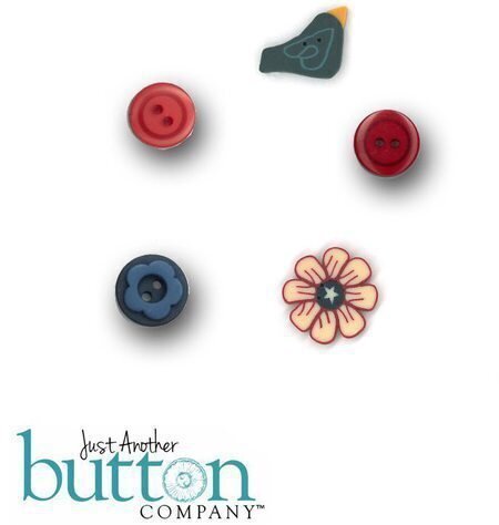 Well Hello There July - Button Pack