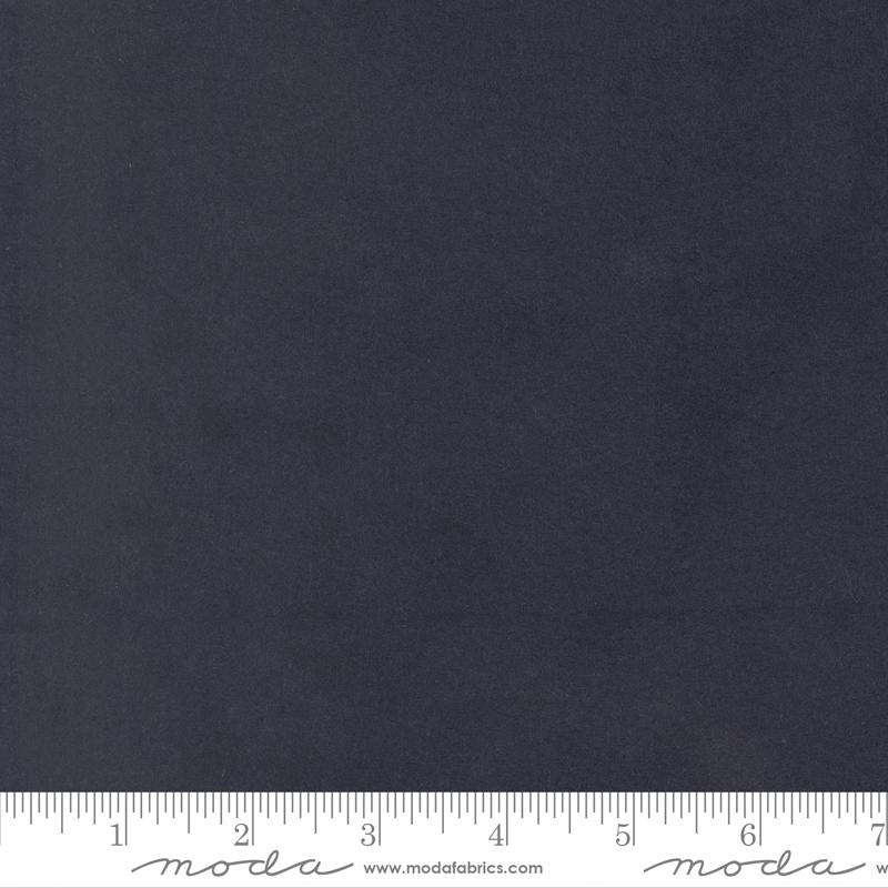 Flannel Gather Basics Mottled Navy - Quilt Fabric