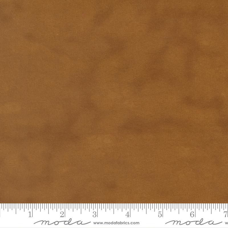 Flannel Gather Basics Mottled Mustard - Quilt Fabric