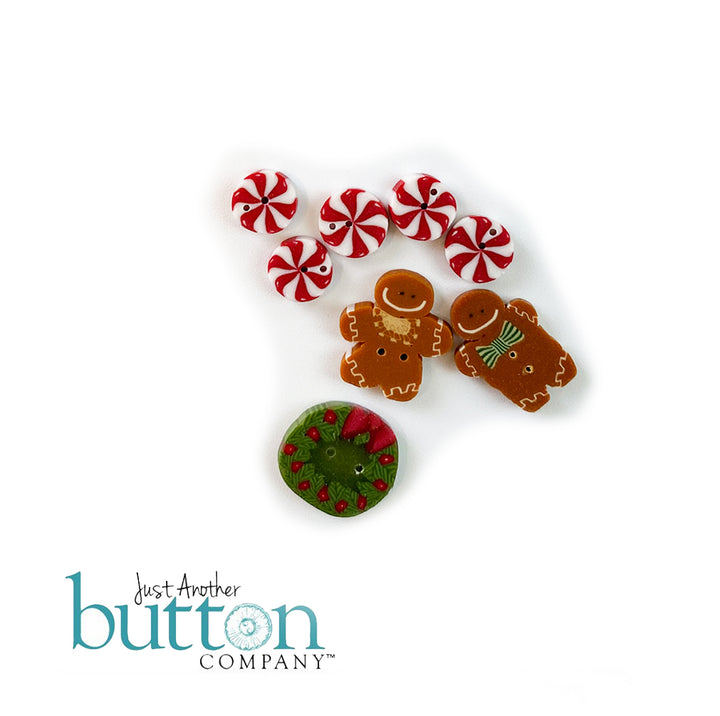 Peppermint Candy - Buttons