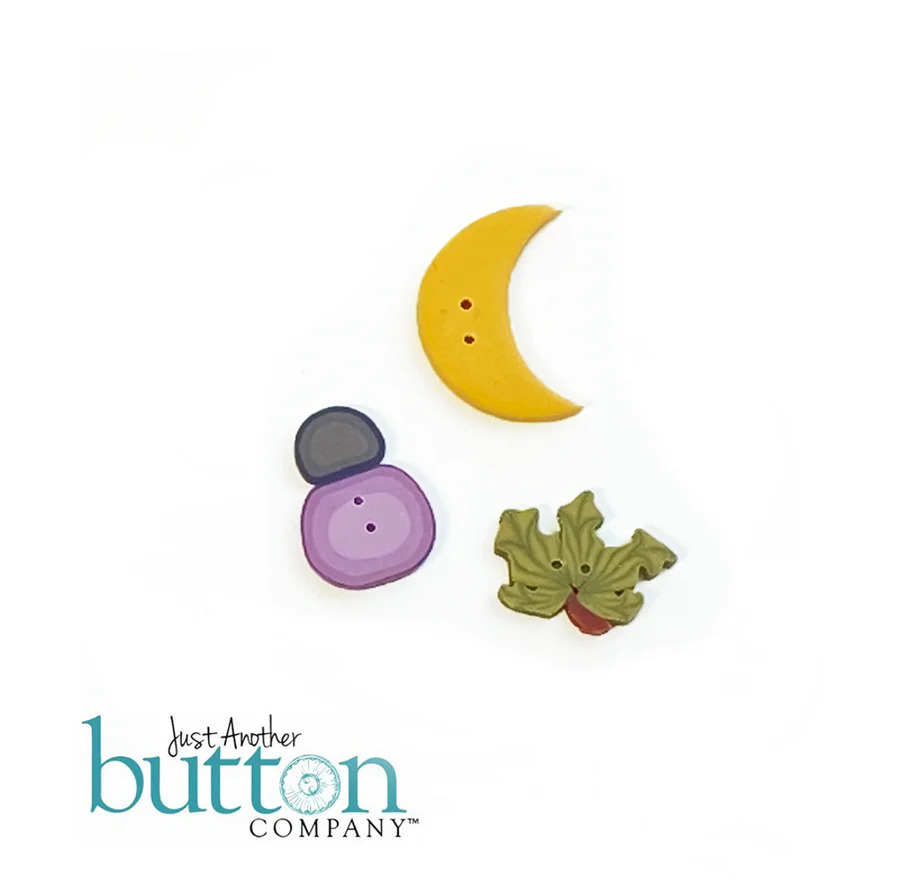 Boo Mini Bag Halloween Button Pack