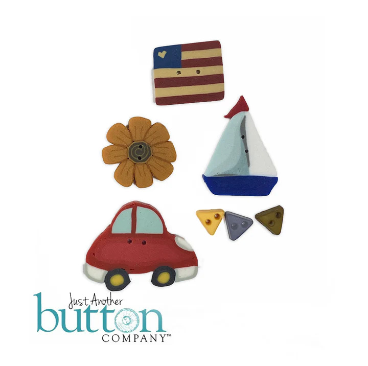 Summer Bag Button Pack