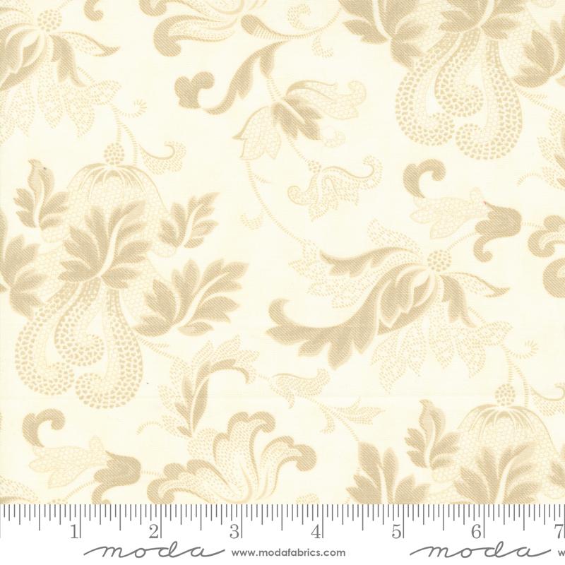 108" Collect Etchings - Parchment - Quilt Fabric