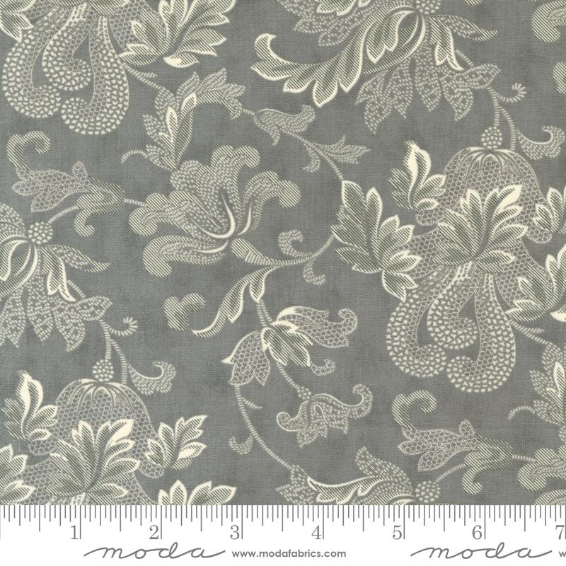 108" Collect Etchings - Charcoal - Quilt Fabric