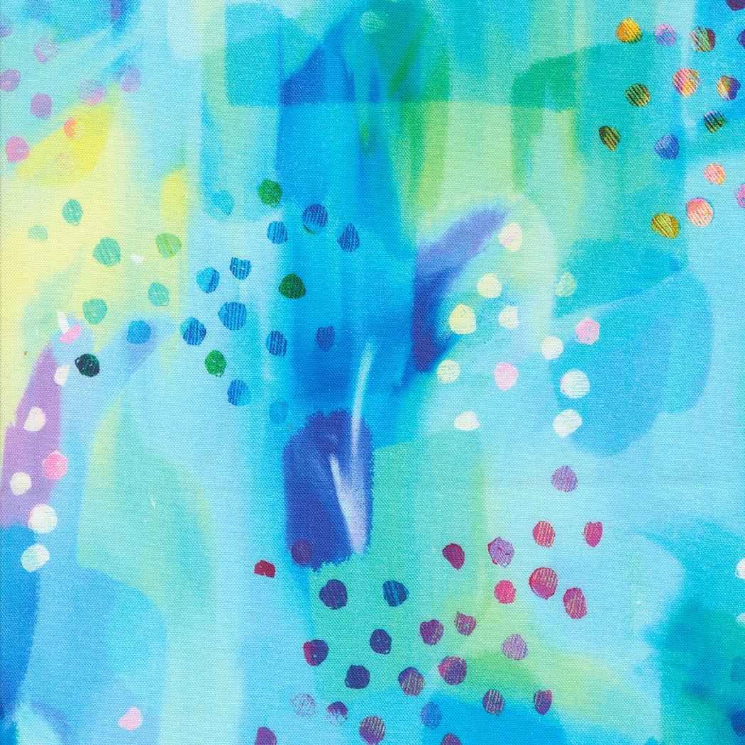 108" Gradients Auras Turquoise - Quilt Fabric