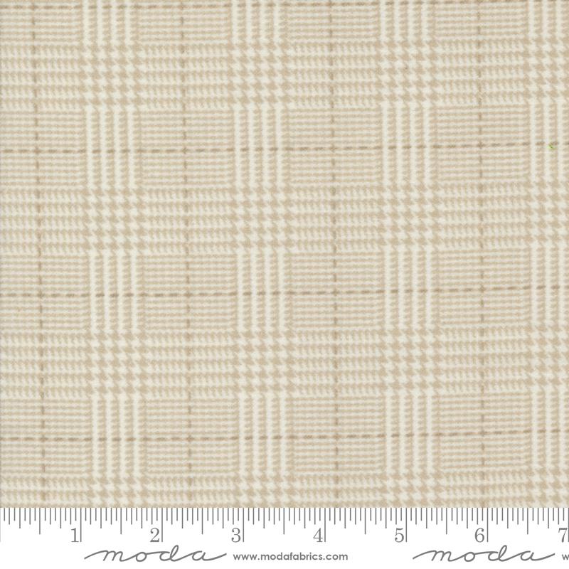 108" Farmhouse Flannel III Cream - Quilt Fabric