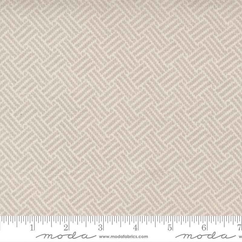 108" Prairie Gatherings Flannel Porcelain - Quilt Fabric