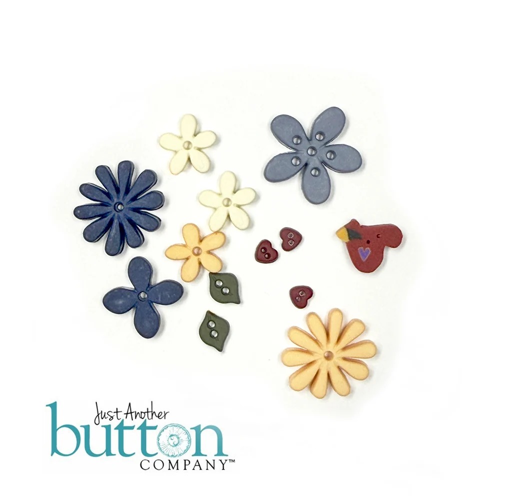 Wouldn't Life Be Wonderful Button Pack, zoomed in. Select this picture to zoom back out.