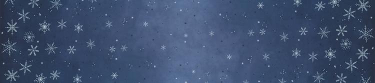 Ombre Flurries Indigo - Quilt Fabric