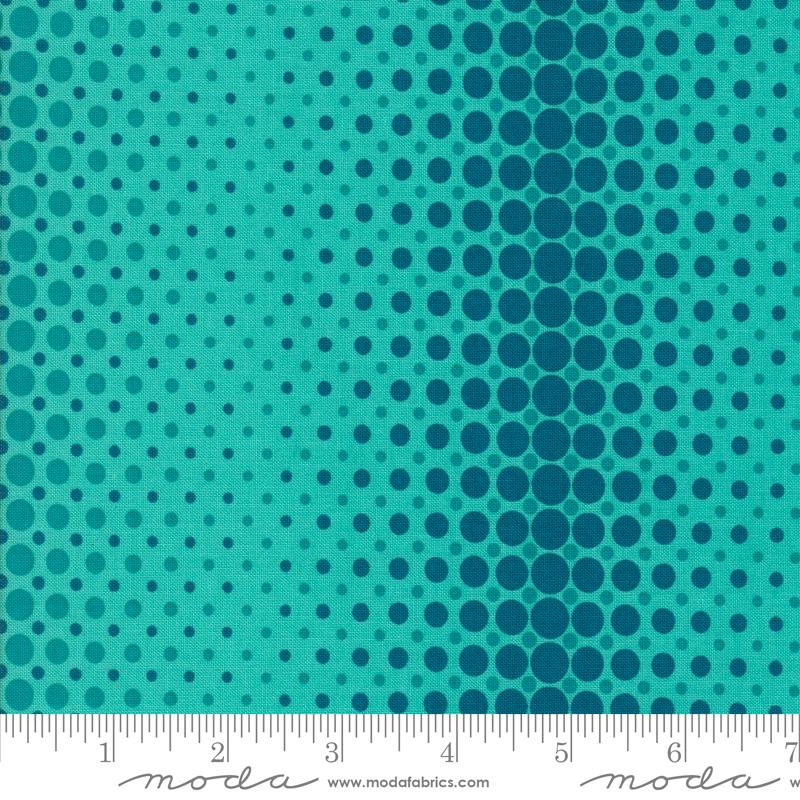 Color Crush Dots - Aqua - Quilt Fabric