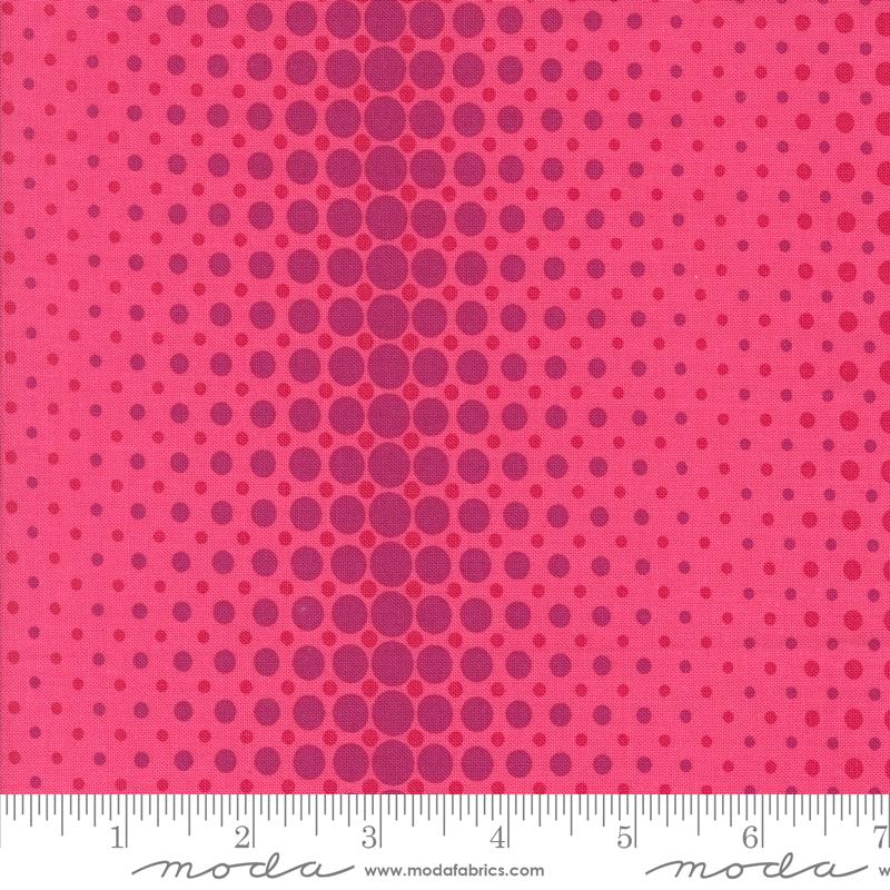 Color Crush Dots - Popsicle Pink - Quilt Fabric
