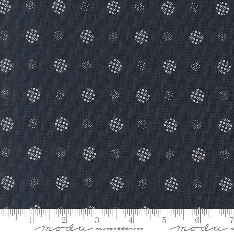 Color Crush Dotted - Indigo - Quilt Fabric
