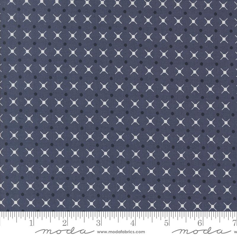 Color Crush XO - Indigo - Quilt Fabric