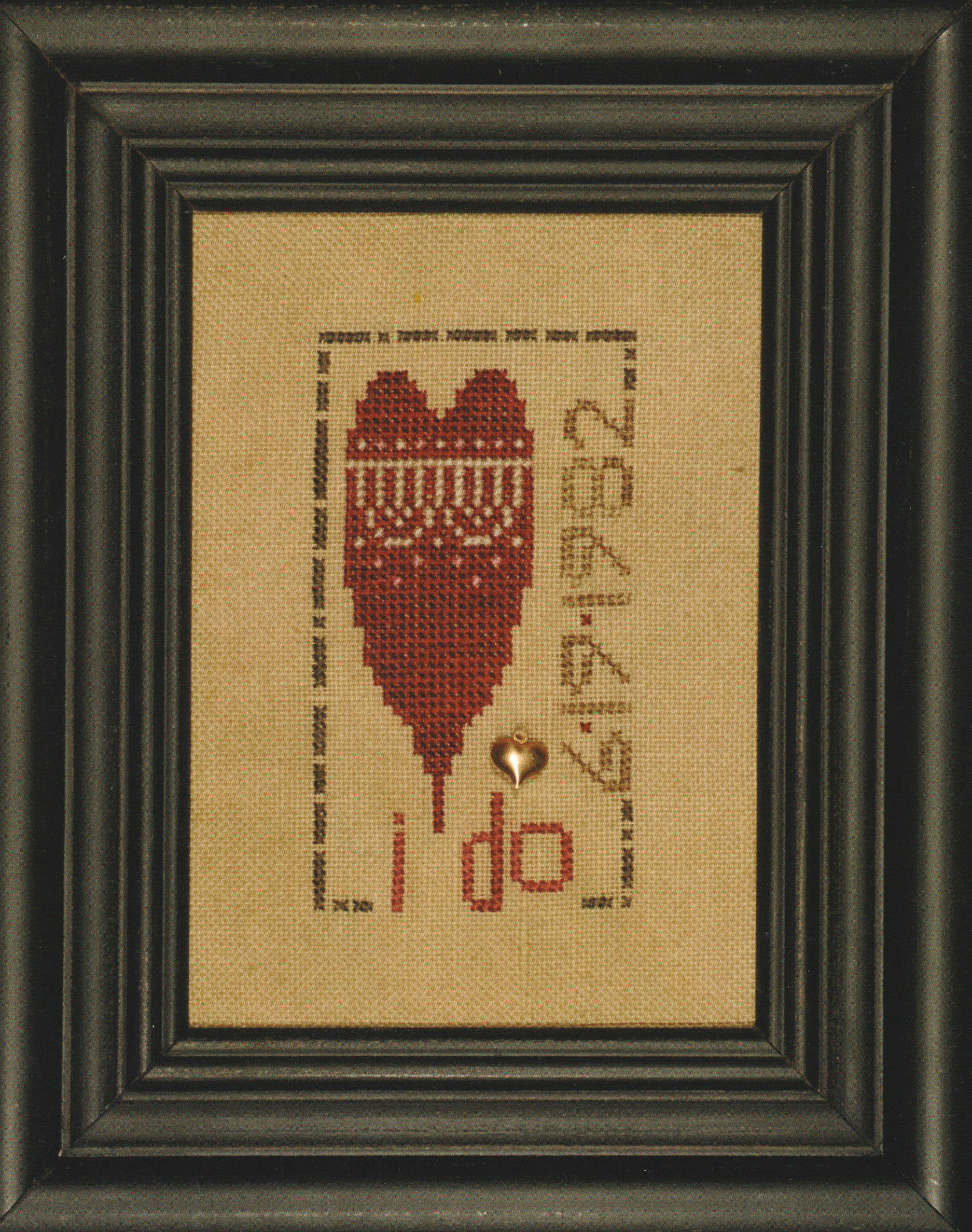 I Do - Cross Stitch Pattern
