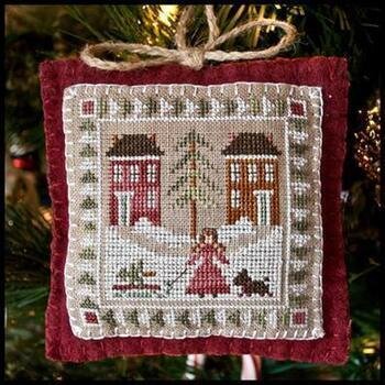 Bringing Home the Tree 2011 Ornament 2 Cross Stitch Pattern