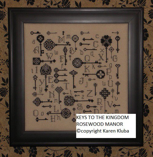 Keys to the Kingdom - Cross Stitch Pattern