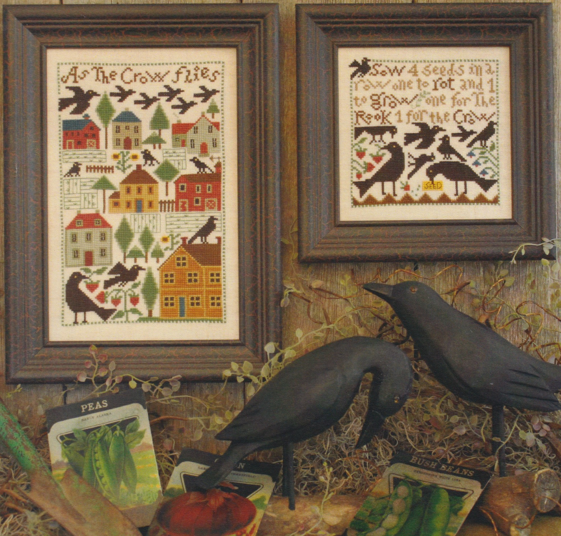 As The Crow Flies - Cross Stitch Pattern