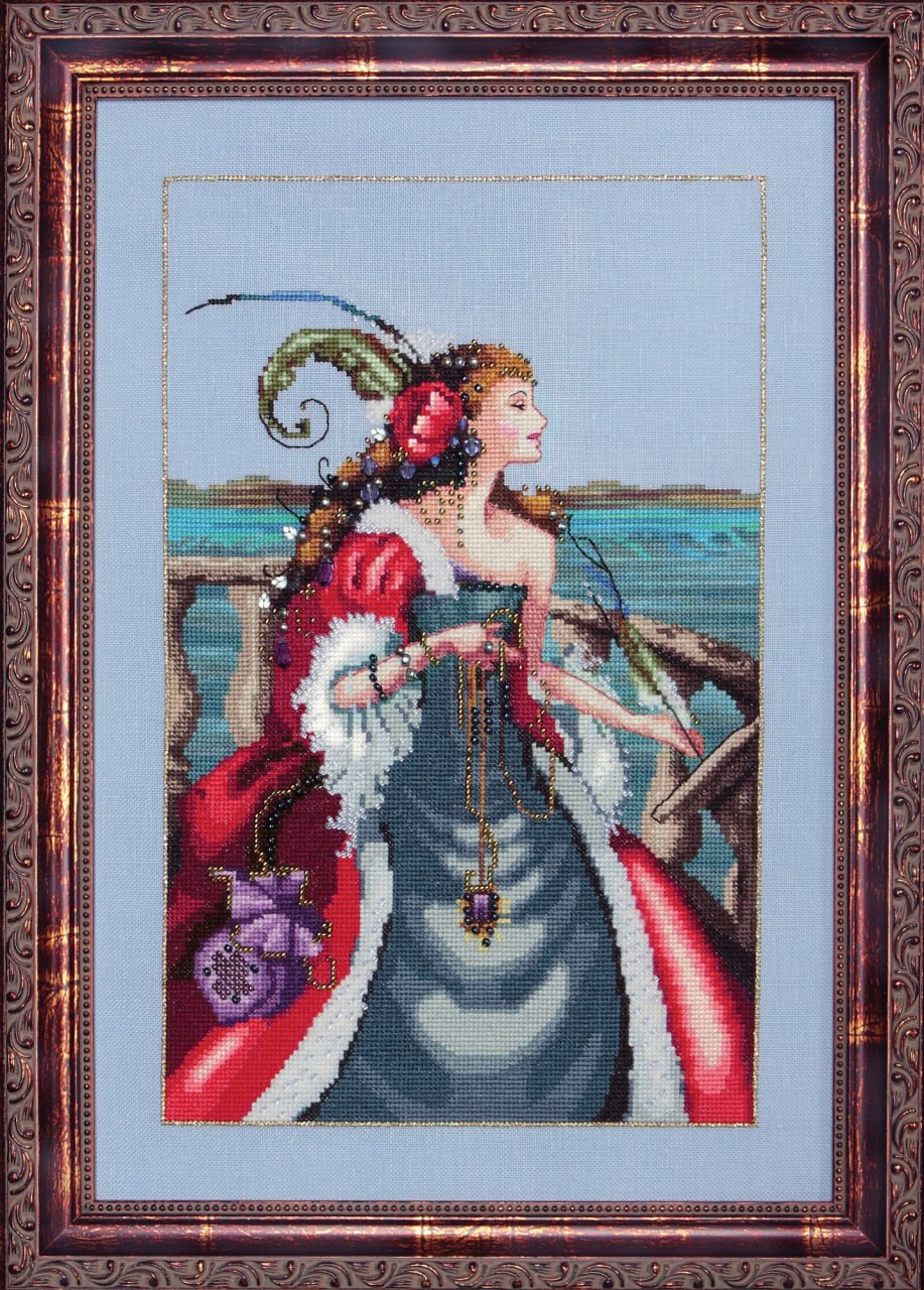 Red Lady Pirate - Mirabilia Cross Stitch Pattern