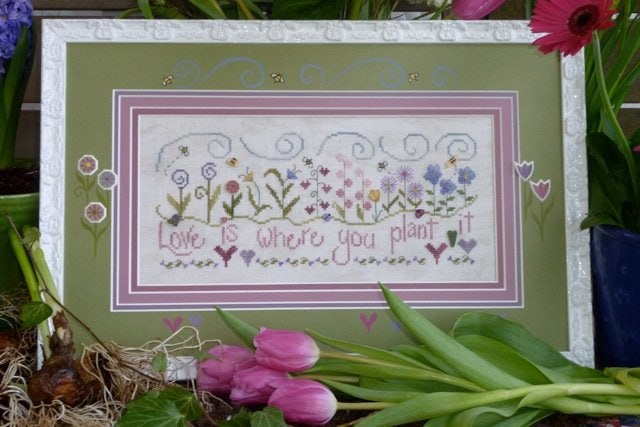 Love Is - Cross Stitch Pattern